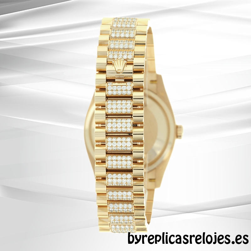 Rolex President Oro De 18k Con Diamantes Buen Precio